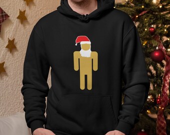 Naked Santa Men's Hoodie