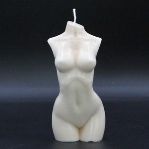 Candle, ON SALE, Female Torso Candle, Bust Candle, Large Female Torso Candle, Home Decor Candle, 100% Soy Wax Candle
