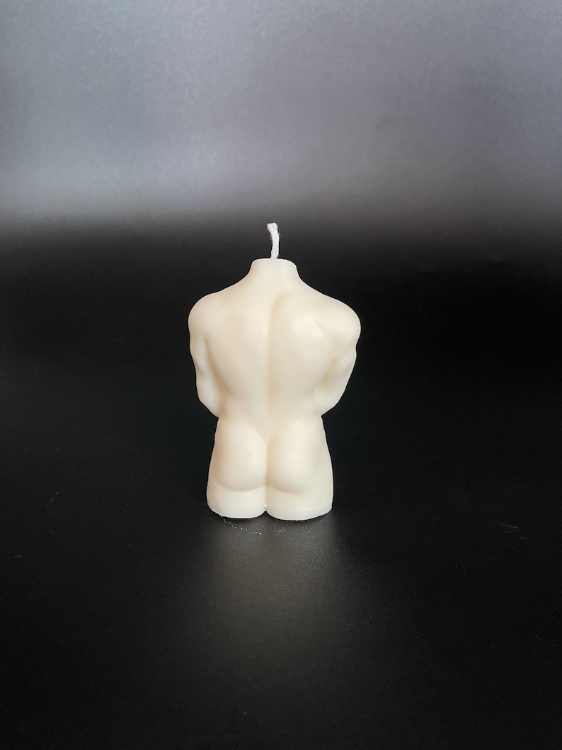 Candle ON SALE Male Torso Candle Body Candle Custom image 3