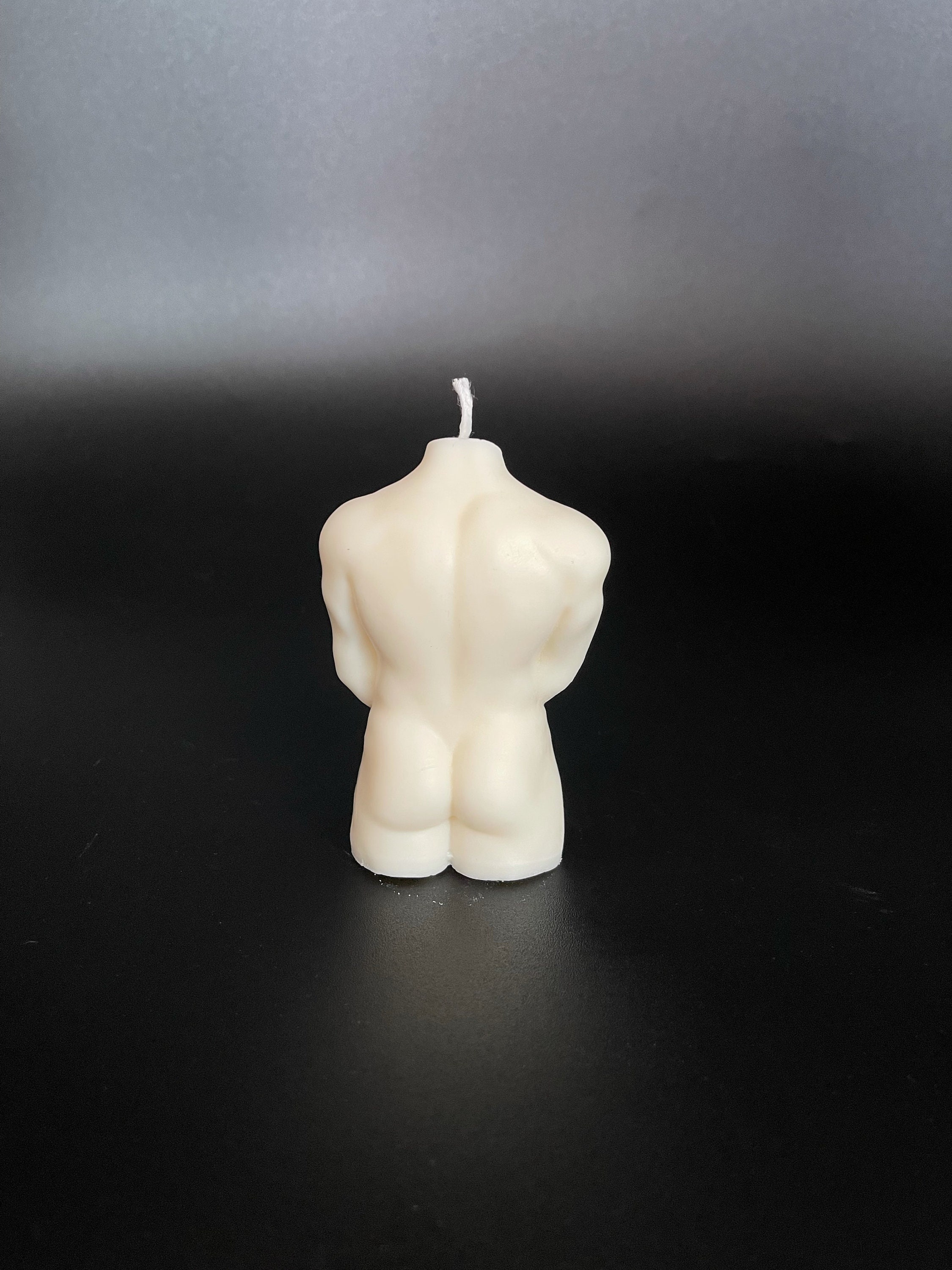 Candle ON SALE Male Torso Candle Body Candle Custom Etsy