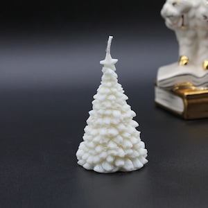 Christmas Tree Candle, Tree Candle, Holiday Candle, Home Decor Candle, 100% Soy Wax Candle