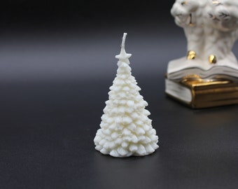 Christmas Tree Candle, Tree Candle, Holiday Candle, Home Decor Candle, 100% Soy Wax Candle