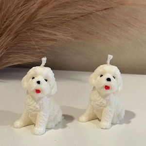 Puppy Candle *COMES IN PAIR*