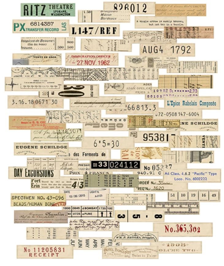 20 vintage stickers for scrapbook junk journal vintage etsy