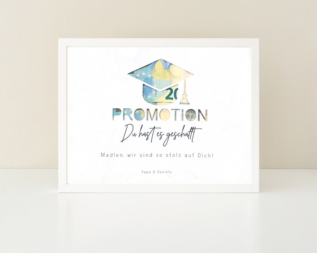 Doktortitel Herzlichen Glückwunsch Glückwünsche Zur Promotion Geldgeschenk zur Promotion Doktortitel Doktorarbeit - Etsy.de