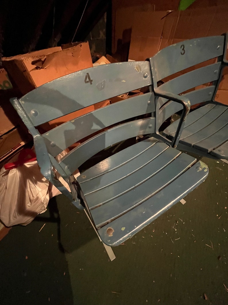 Original Wooden YANKEE STADIUM Seats 19461973 Etsy
