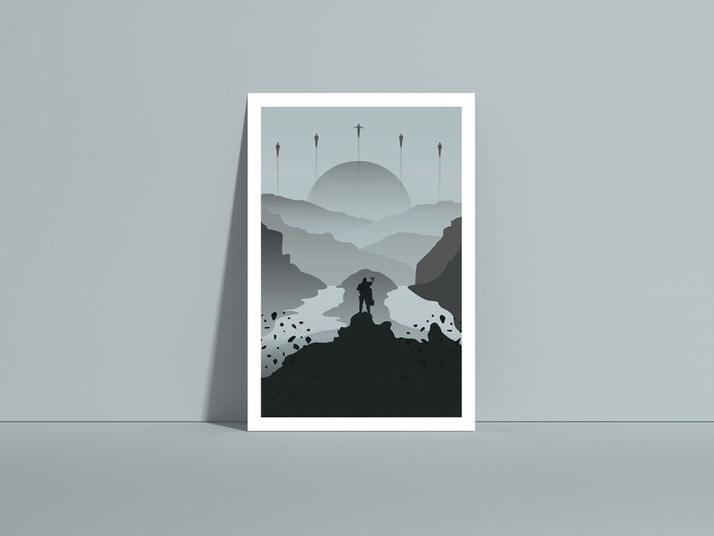 Bridges | Minimal Art Print 