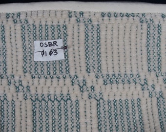 Green Handwoven Bath Mat