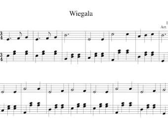 Wiegala – Ilse Weber (Piano Sheet Music) – Beautiful Easy Piano Solo | Digital Download