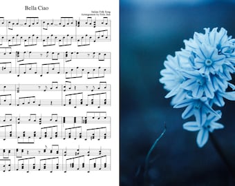 Bella Ciao - (Piano Solo - Beautiful Italian Folk Song) | Piano Sheet Music - Digital Download