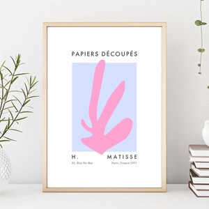 Matisse Print Wall Art | Henri Matisse Digital Download Print | Matisse Exhibition Poster | Matisse Digital Art Print| Matisse Museum Poster