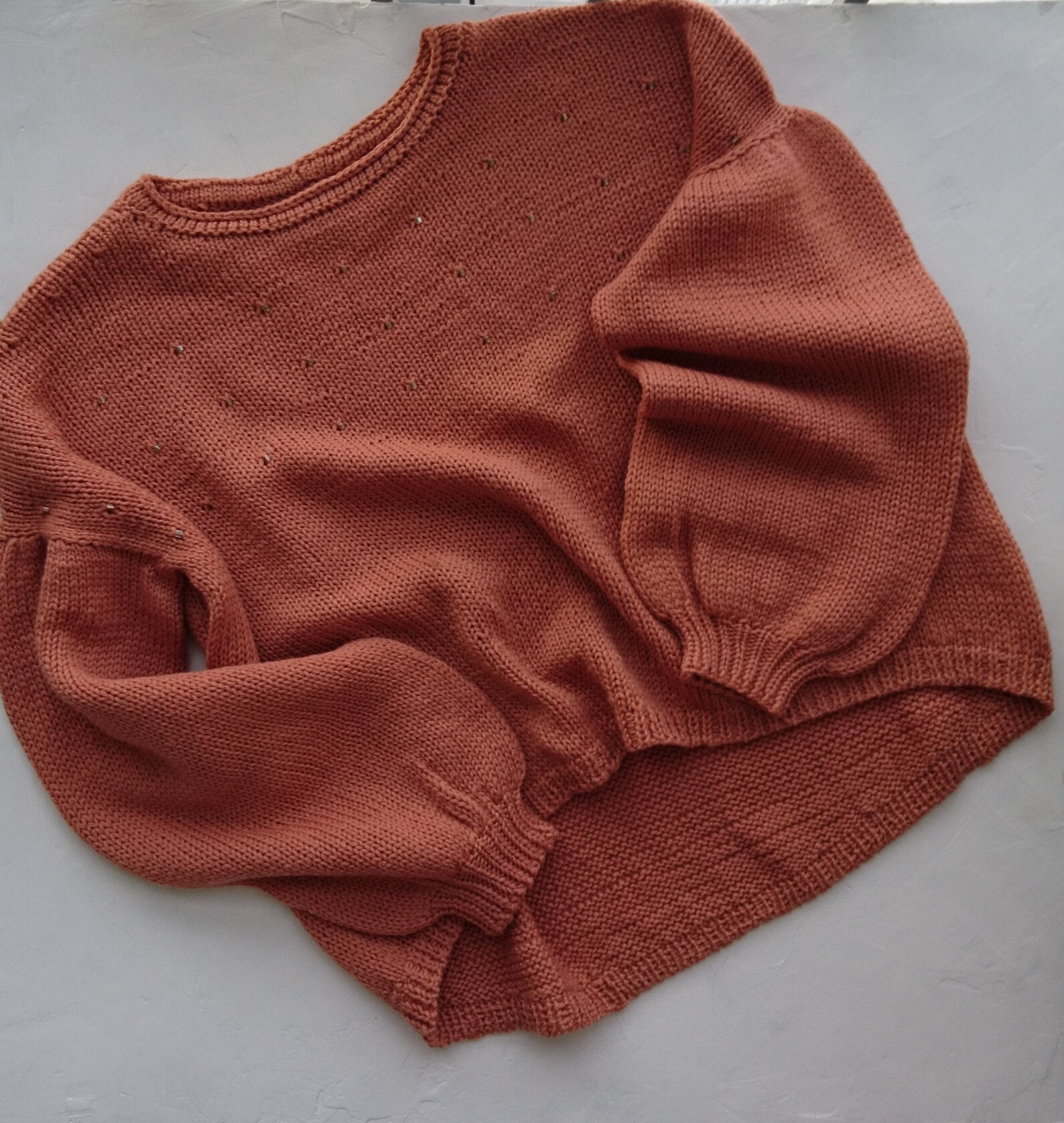 Balloon sleeve sweateroversized sweater wide-sleeve sweater | Etsy