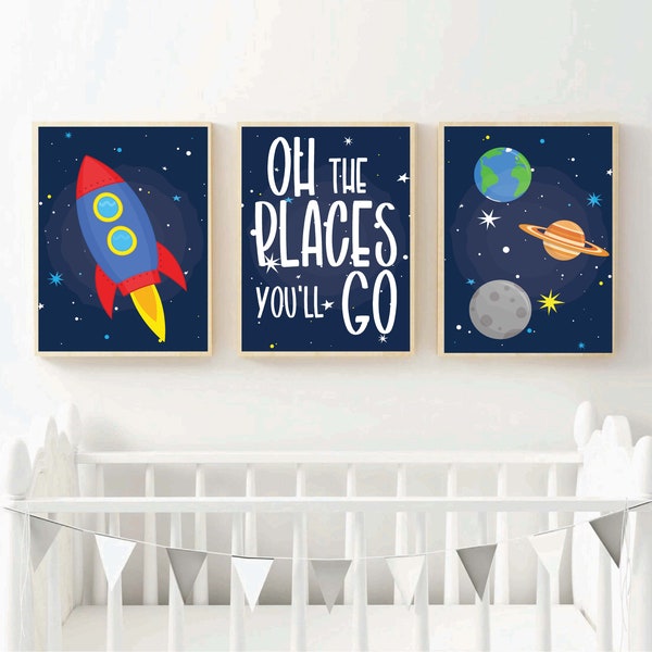 Space Theme Nursery Etsy