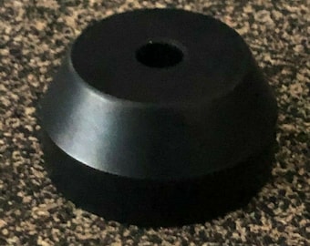 45 RPM Solid Aluminum Adapter (Black)