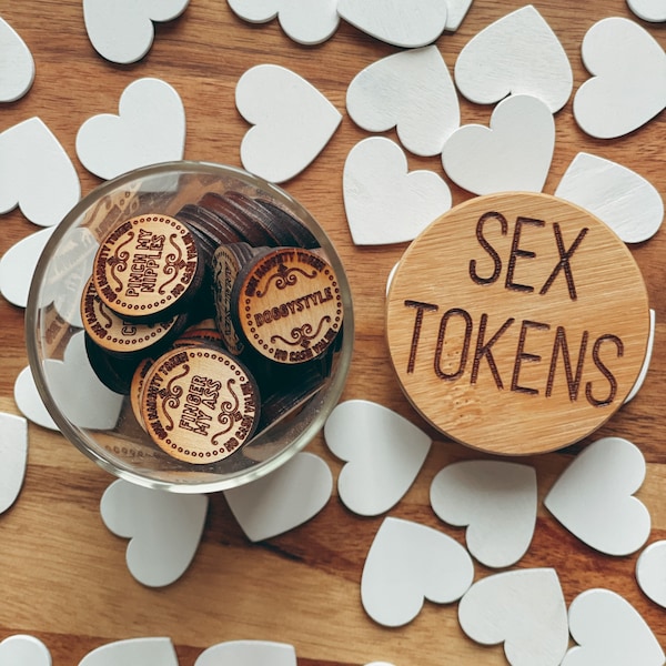 Dirty Tokens, Valentine Gifts For Him, Valentine Gifts, Foreplay, Pleasure Tokens, Gifts For Him, Sex Jar, Valentine Gifts for Husband