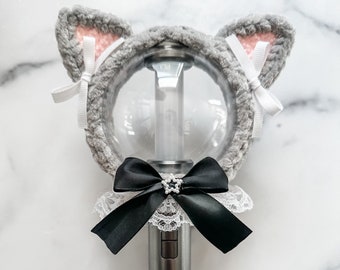 ENHYPEN Jungwon Grey Cat Light Stick Cover Kpop