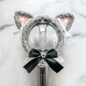 ENHYPEN Jungwon Grey Cat Light Stick Cover Kpop