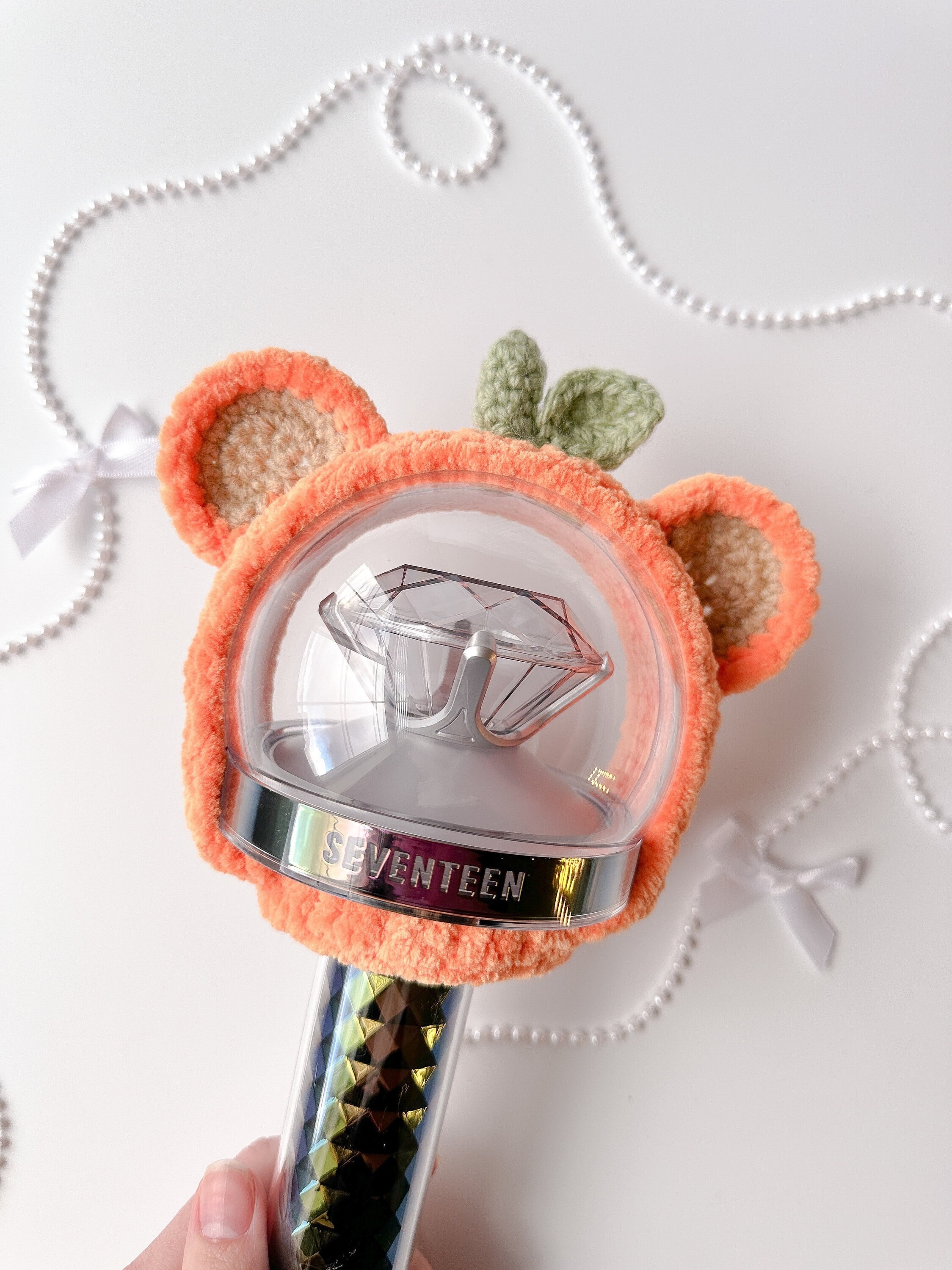 Seungkwan Orange Bear Seventeen Light Stick Cover - Etsy