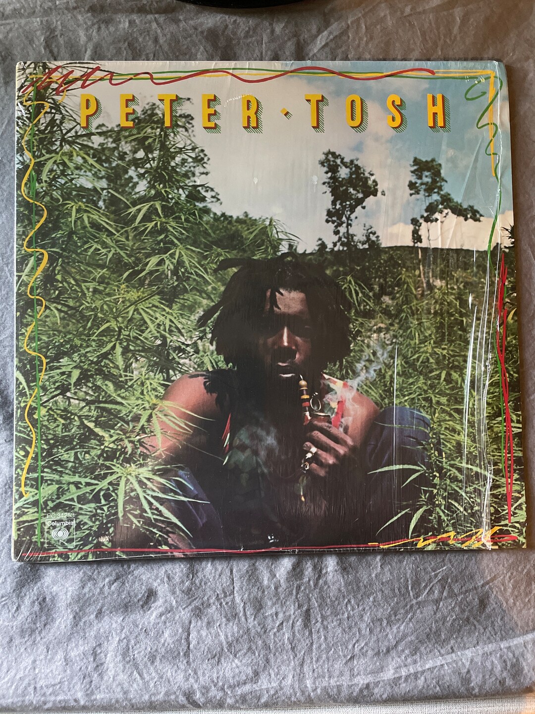 Peter Tosh Legalize It Vinyl Record Album Rare Find Etsy