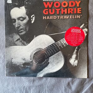 Woody Guthrie Hard Traveling Movie Soundtrack Vinyl Record Album Arloco Records  Rare and Classic! Still In Shrink Wrap!