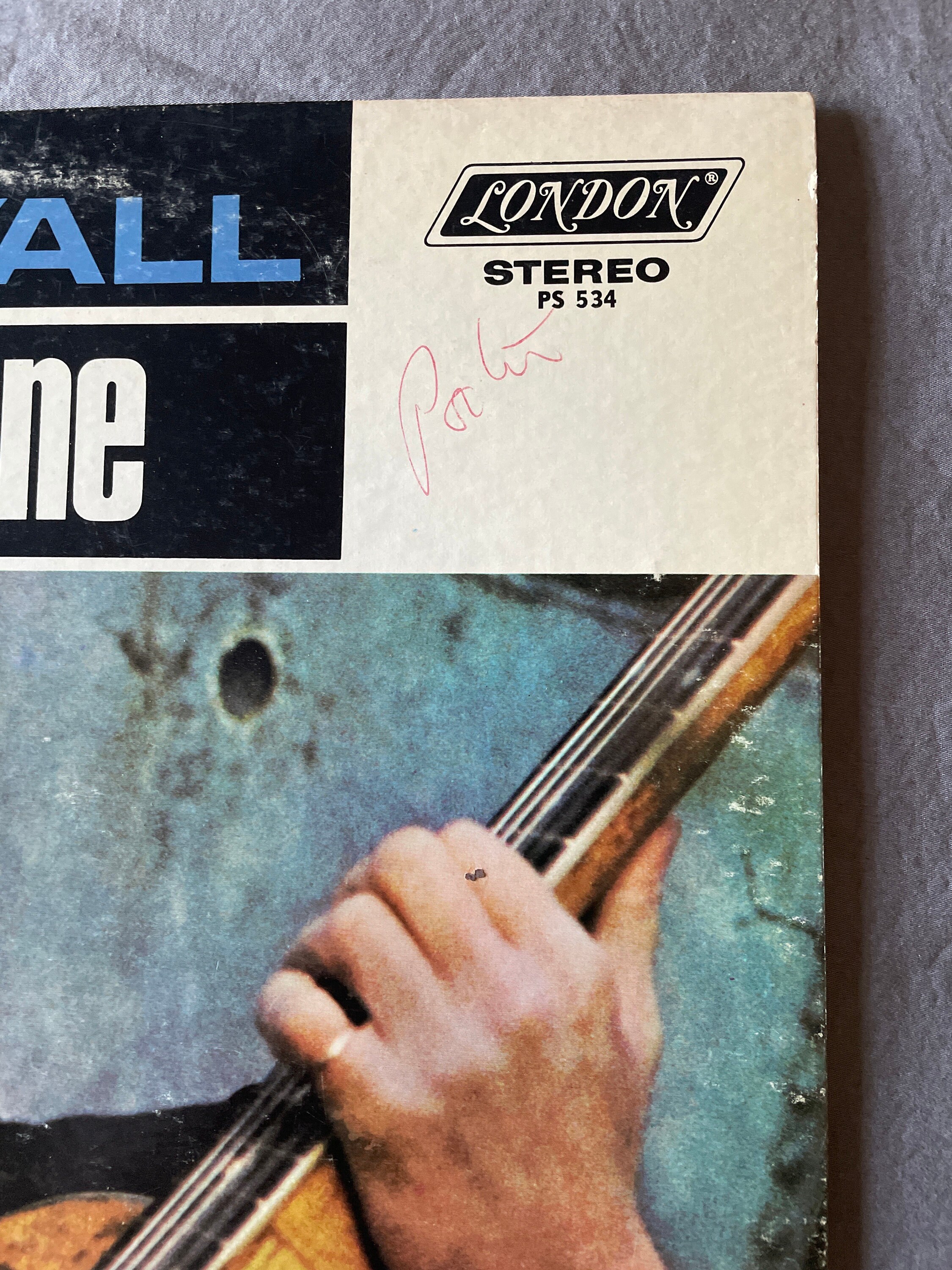 洋楽 John Mayall The Blues Alone PS 534 LP US John Mayall - The Blues Alone (Vinyl, 1967, London Records