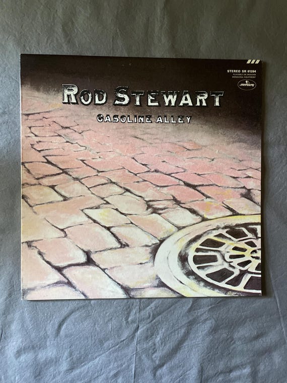 Rod Stewart Gasoline Alley Vinyl Record Album! Rare Find