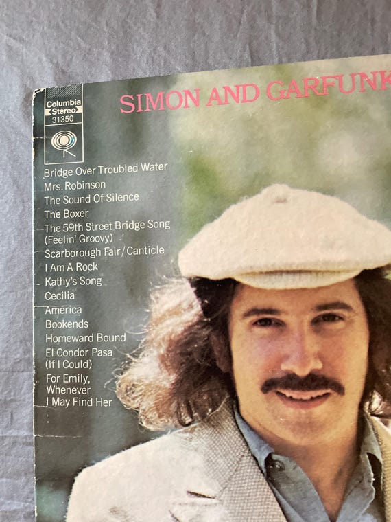 Simon and Garfunkel Greatest Hits Vinyl Record Album! A Beauty
