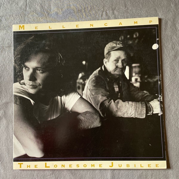 John Cougar Mellencamp The Londoner Jubilee Vinyl Record Album!  1987 Polygram Records