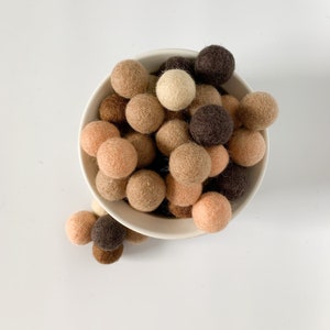 50 2cm Unity In Diversity Felt Ball Bundle - 10 Of Each Colour - Matching Colours As The Unity In Diversity Rainbow