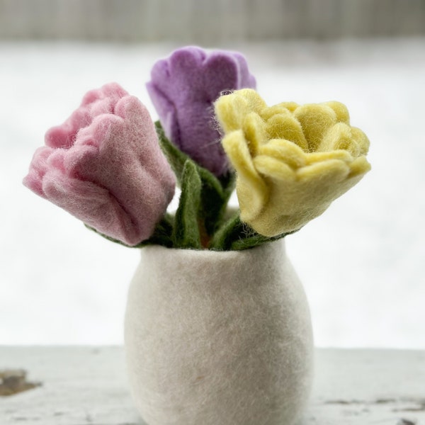 Felt Vase Etsy