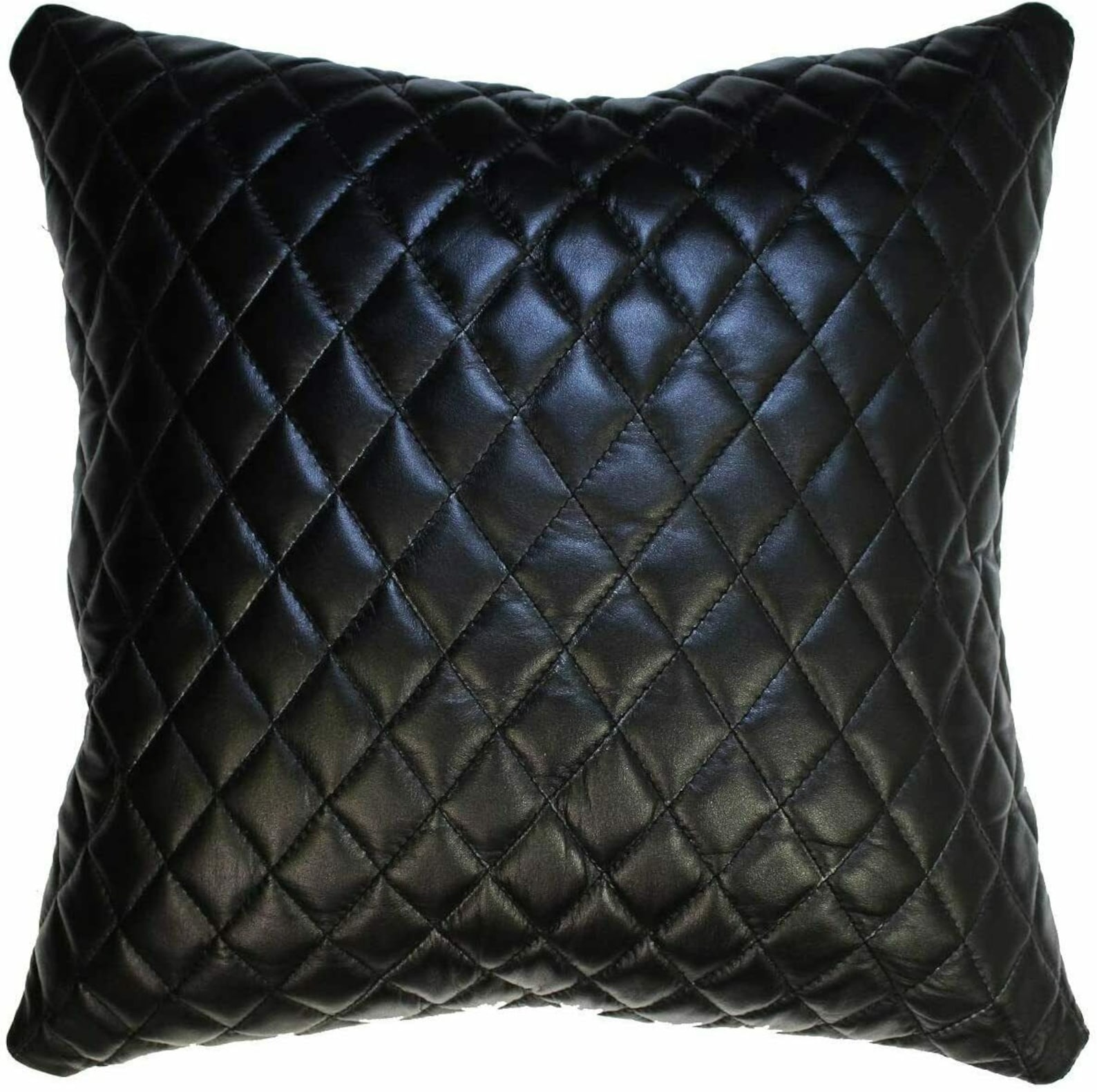 Genuine Leather Cushion Covers Soft Leather Pillow Case Gift Etsy