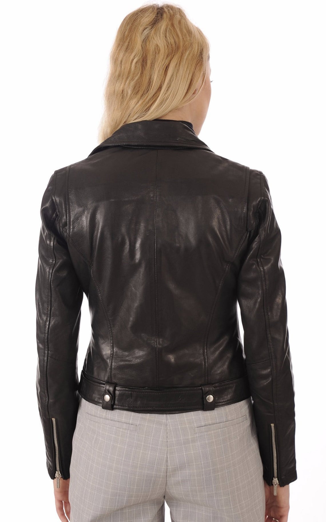 High Glamor Women's Stylish Motorcycle Biker Genuine - Etsy