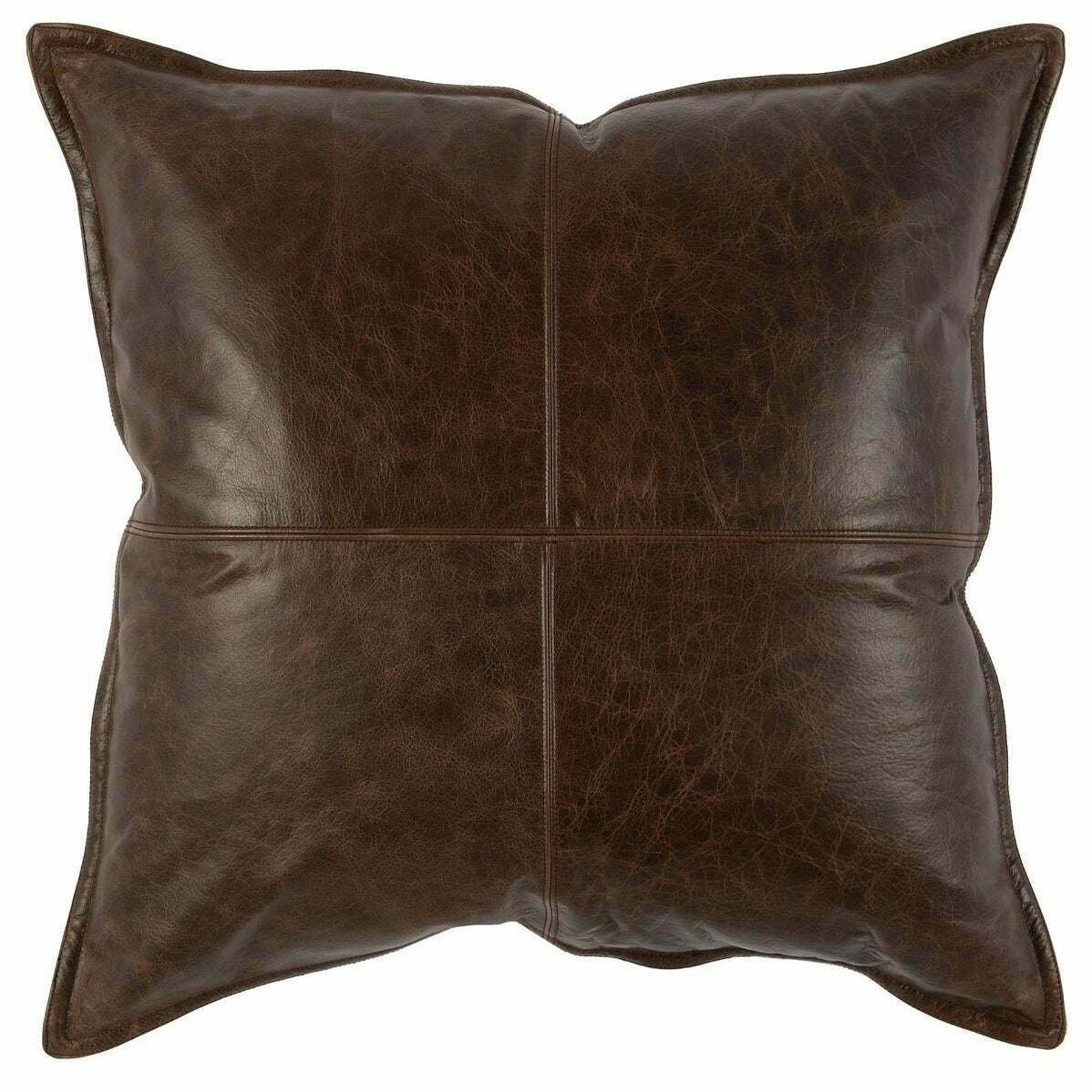 Genuine Leather Cushion Covers Soft Leather Pillow Case Gift Etsy