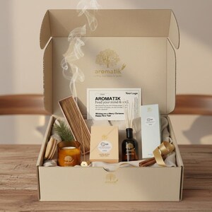 Colección Oud (Difusor de oud + Vela de cera de soja de oud + Incienso de oud + Quemador de incienso Banyan)