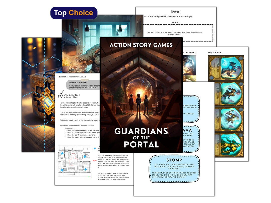 Printable Adventure for Kids / Dnd for Kids / Family Game - Etsy
