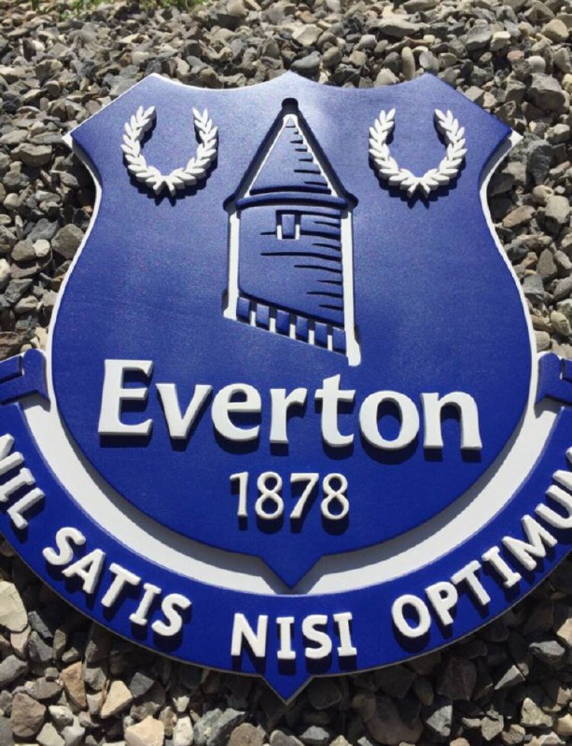 FC EVERTON 3d Herb sign logo tree handmade  Etsy