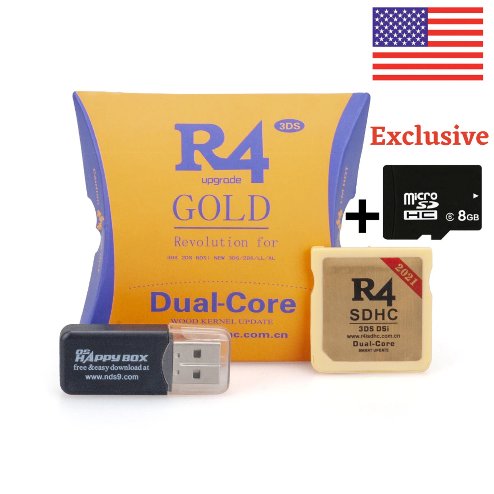 R4 GOLDPro iSDHC 2021DS/3DS/2DS/NDSll Revolution Cartridge Etsy