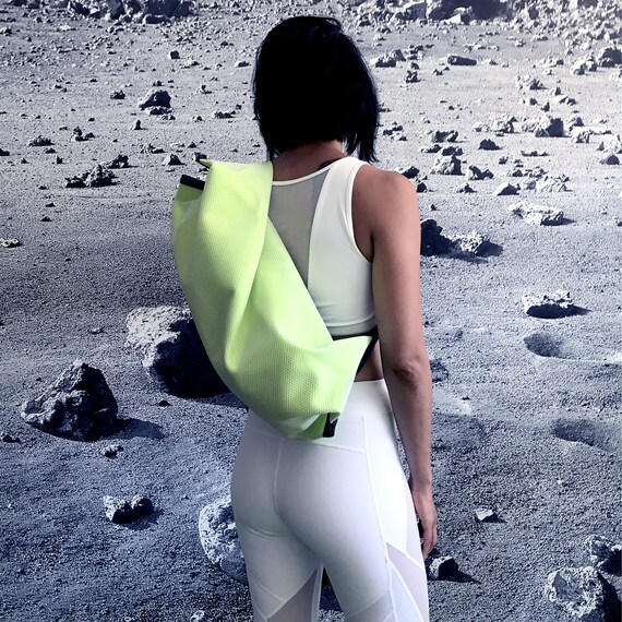 Neon top sling bag