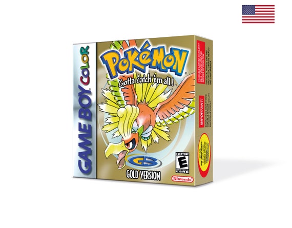 Pokémon Gold Version - Game Boy Color