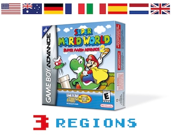 Super Mario Advance 2 - Super Mario World Box for Game Boy