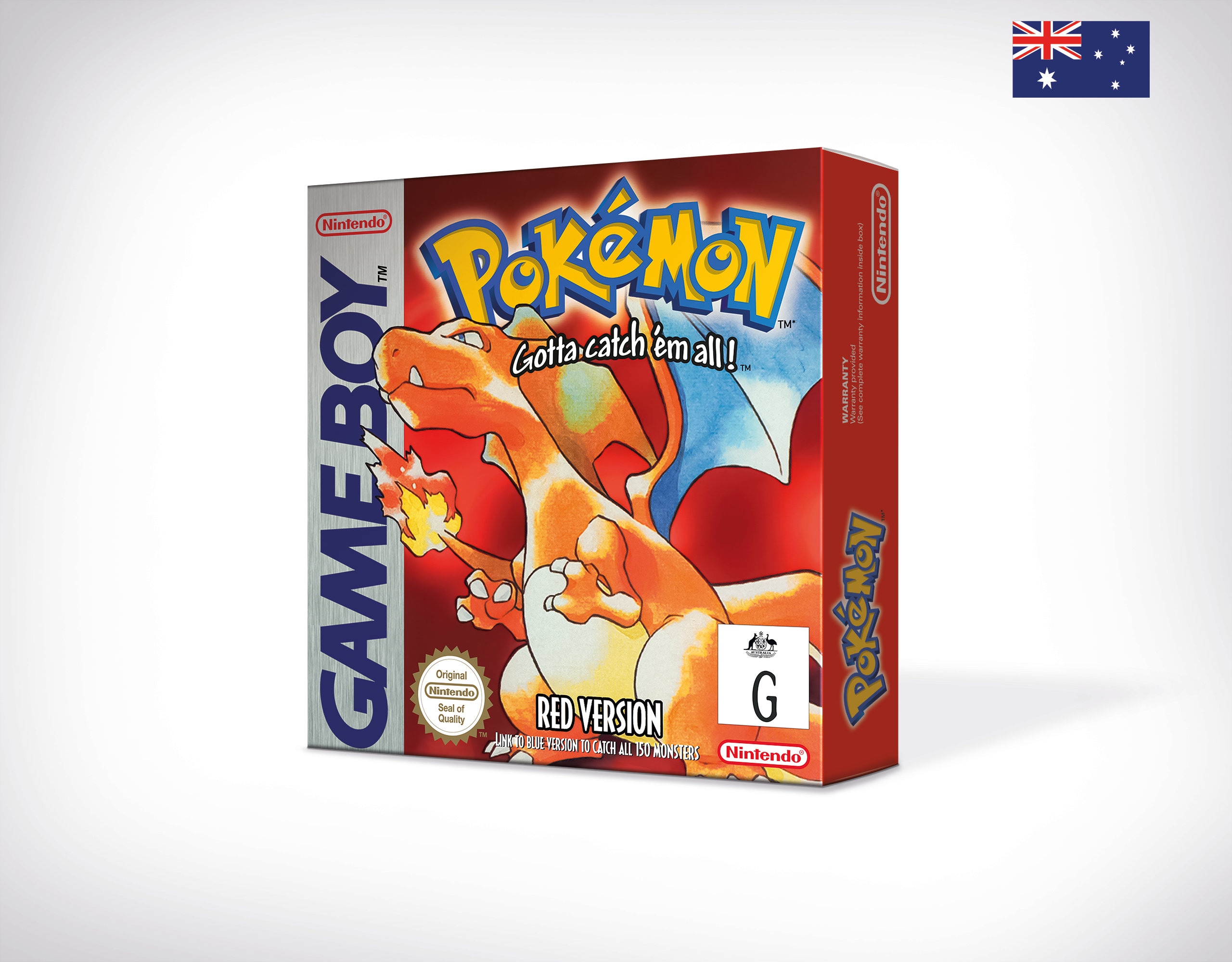 Pokemon Red Gameboy GB - Box With Insert - Top Quality – Best Box