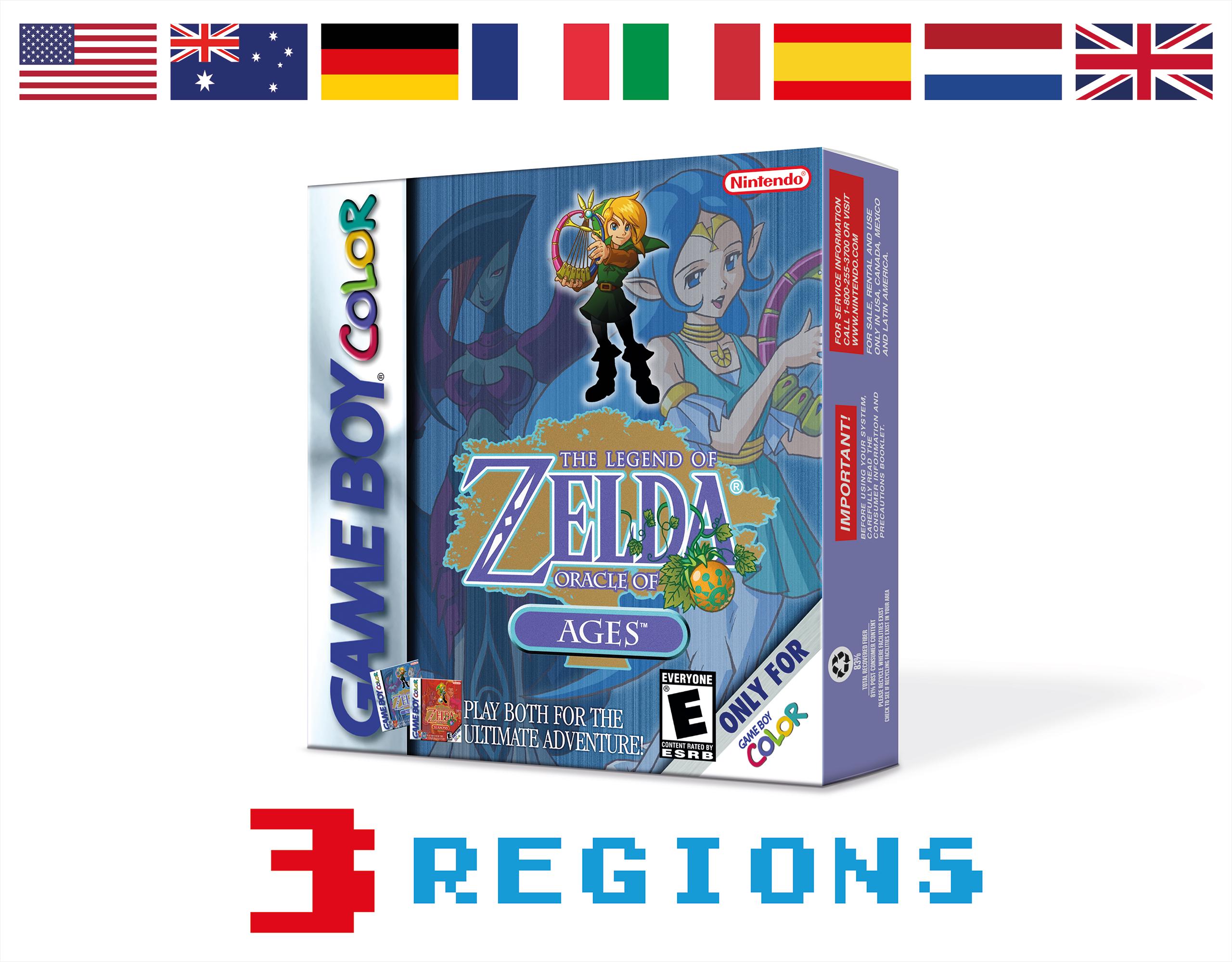 The Legend of Zelda Oracle of Ages Box for Game Boy Nintendo - 3 