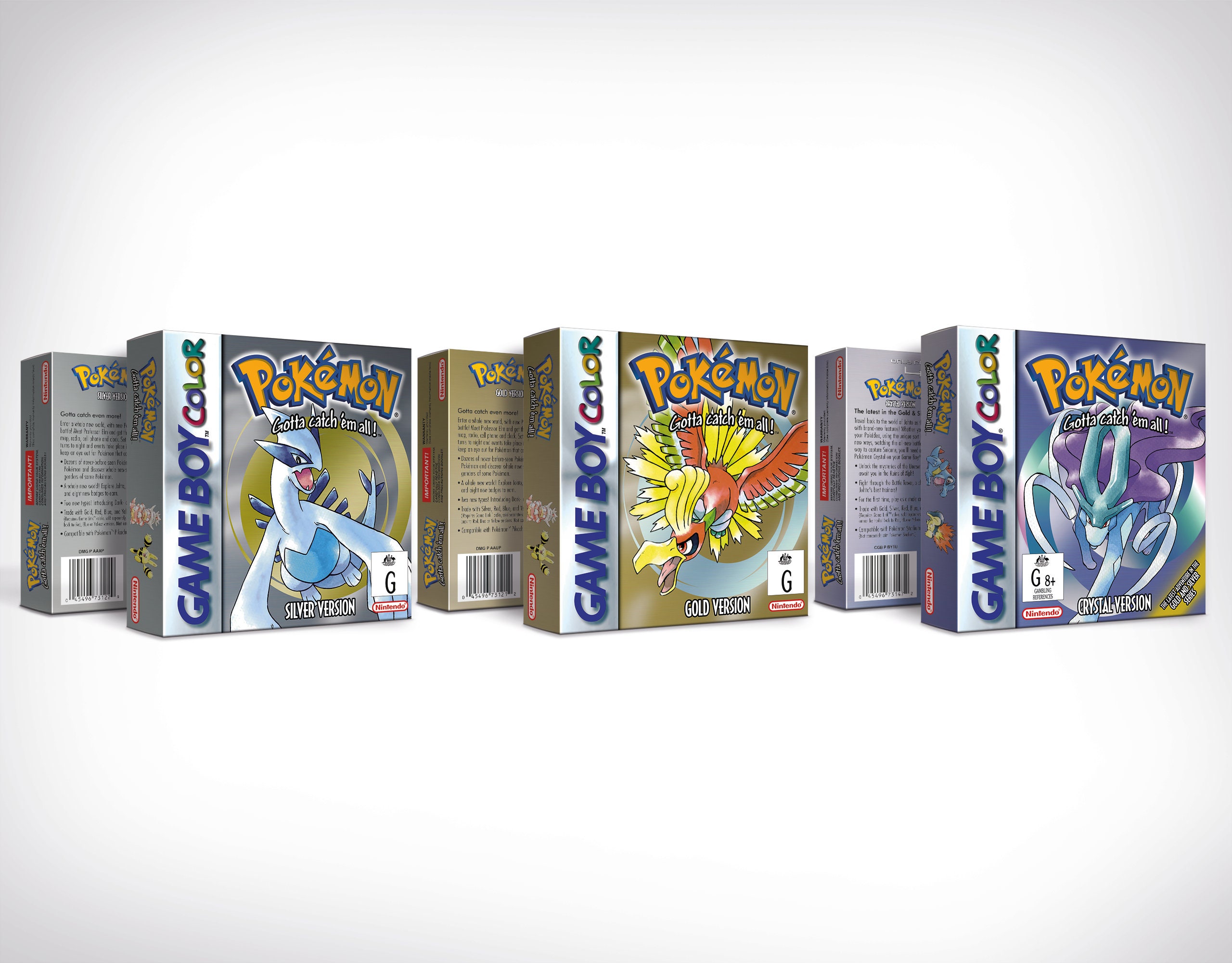 Pokémon Version Argent - Jeu Game Boy Color