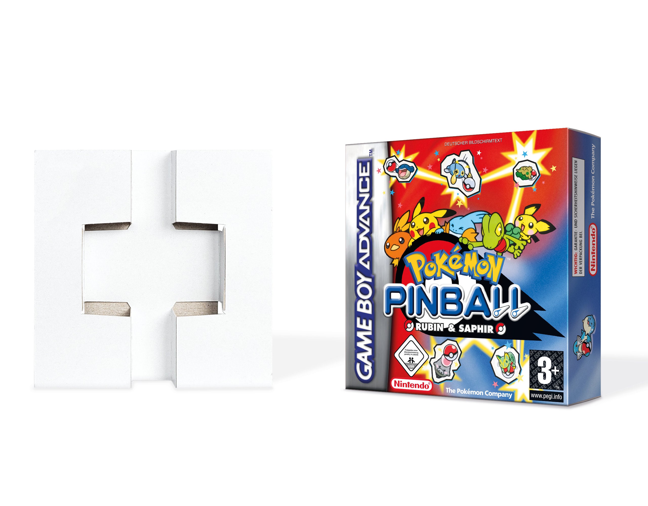 Pokemon Pinball Ruby & Sapphire Box for Game Boy Nintendo - 7