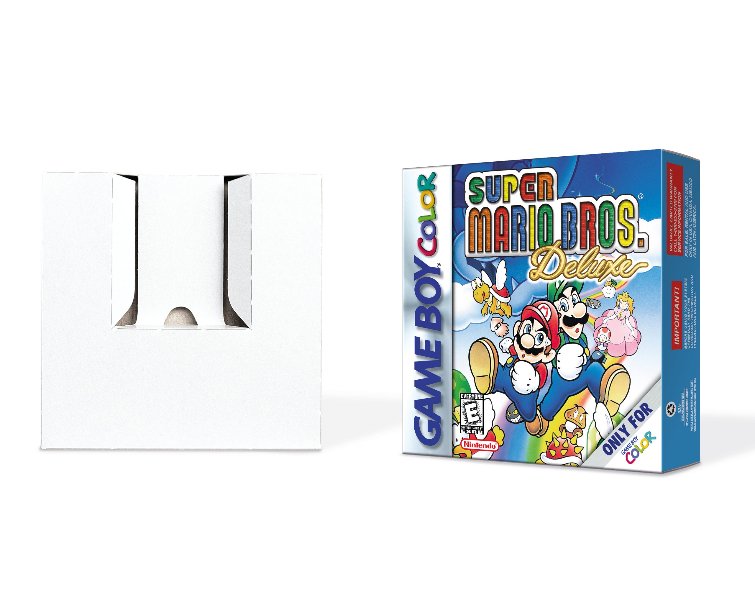 Super Mario Bros. Deluxe Box for Game Boy Nintendo - 3 Regions