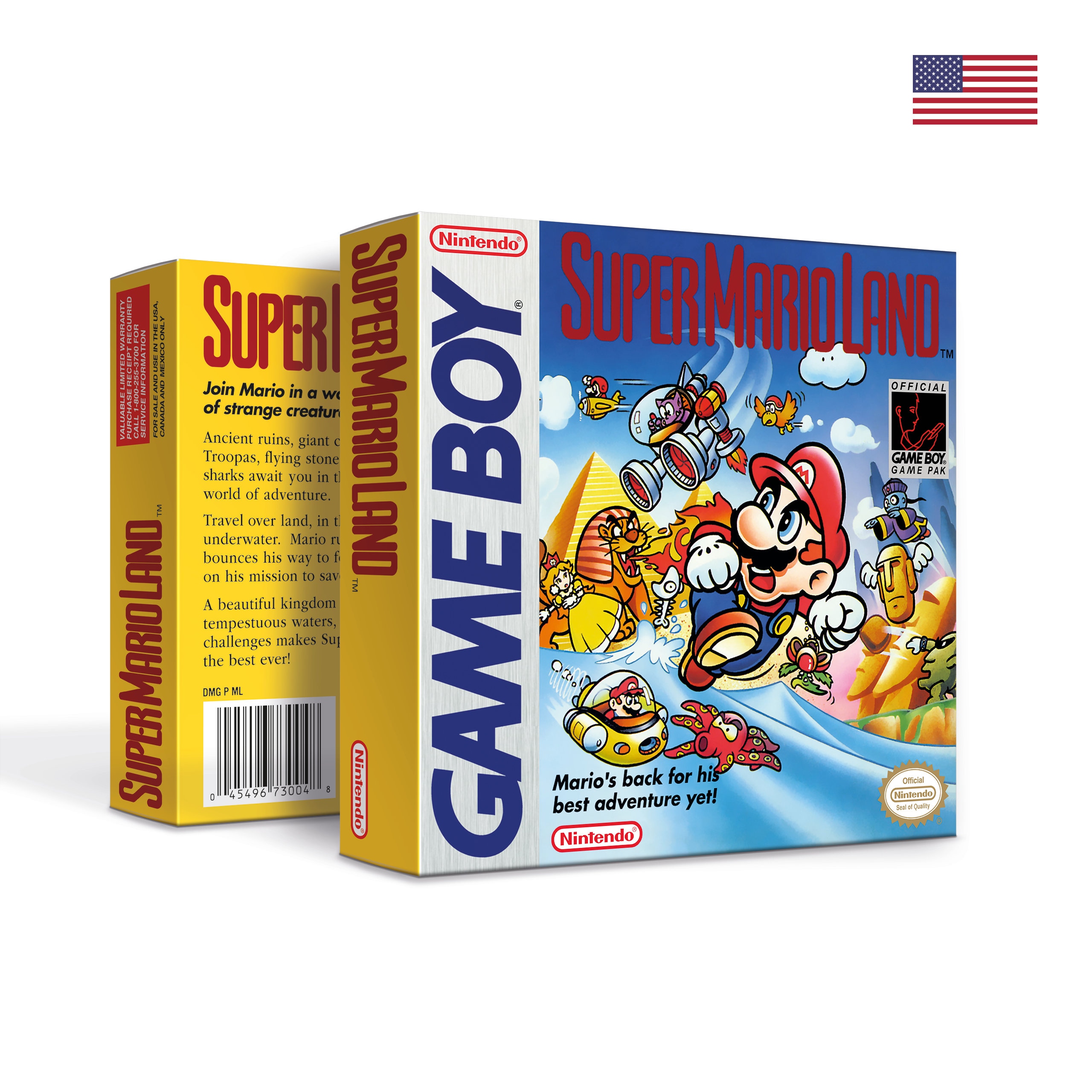 Super Mario Land Box for Game Boy Nintendo - 3 Regions - HQ