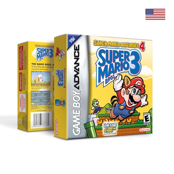 Super Mario Bros. 3  Box My Games! Reproduction game boxes