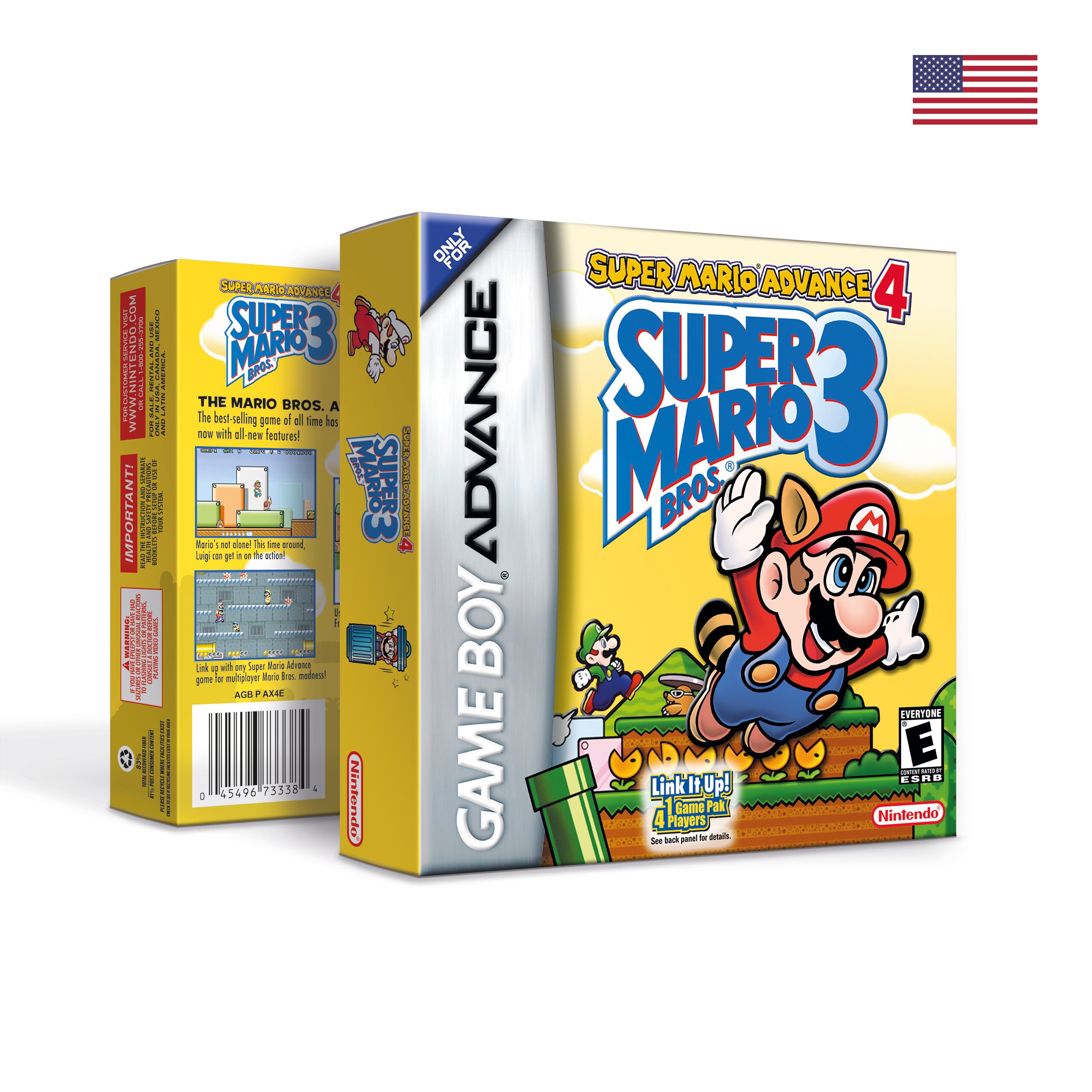  Super Mario Advance 4: Super Mario Bros 3 : Nintendo: Video  Games