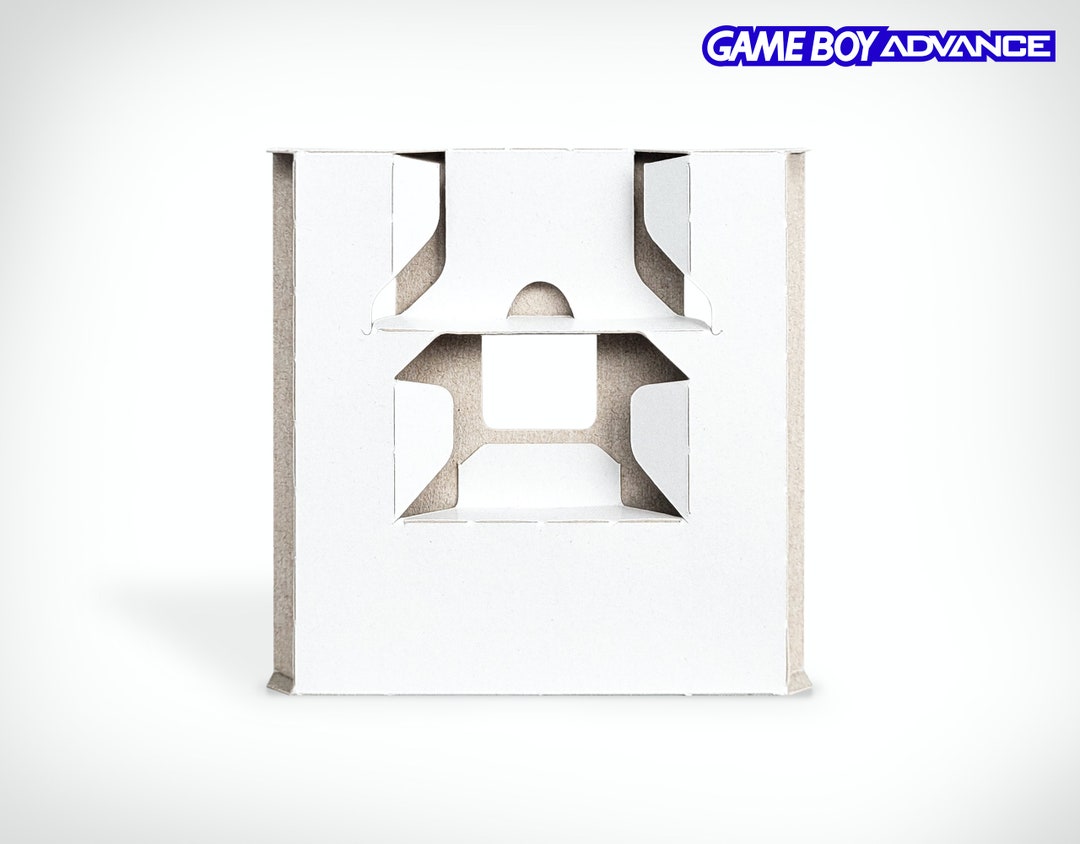 Cardboard Gameboy Nintendo GAMEBOY ADVANCE GBA Wireless Adapter Inlay Replacement ...