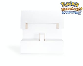 Nintendo DS Pokemon HeartGold & SoulSilver Inlay Replacement Cardboard Inner Tray PAL Version